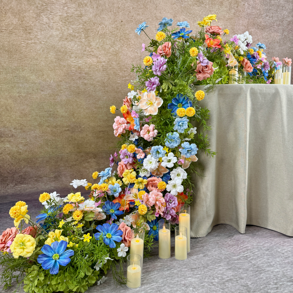 Boho Style Floral Garland