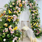 U.S. Local Stock ??Spring-Inspired Flower Arches For Weddings, DIY Floral Row Arrangement, Flower Wedding Arch for Event Backdrop Decoration
