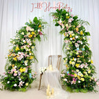 U.S. Local Stock ??Spring-Inspired Flower Arches For Weddings, DIY Floral Row Arrangement, Flower Wedding Arch for Event Backdrop Decoration