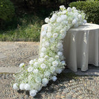 US Seller ??Baby?? Breath Garland, Wedding Arch D?cor, Table Flower Runner, Centerpiece Garland, Floral Row for Wedding Aisle