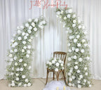 U.S. Local Stock- Baby?? Breath Flower Arches For Weddings, DIY Floral Row Arrangement, Flower Wedding Arch for Event Backdrop Decoration