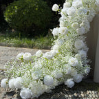 US Seller ??Baby?? Breath Garland, Wedding Arch D?cor, Table Flower Runner, Centerpiece Garland, Floral Row for Wedding Aisle