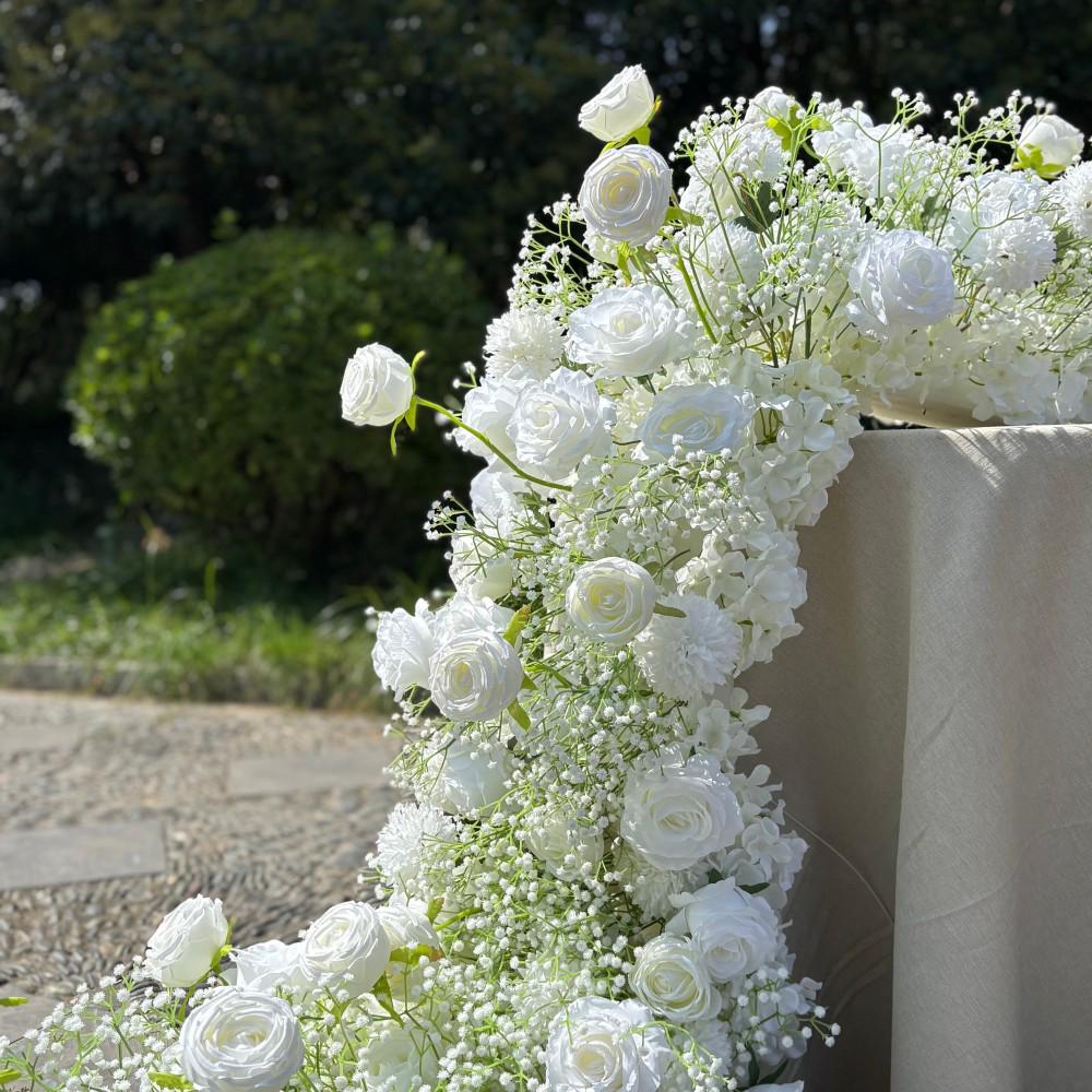US Seller ??Baby?? Breath Garland, Wedding Arch D?cor, Table Flower Runner, Centerpiece Garland, Floral Row for Wedding Aisle