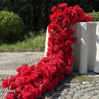 Red Rose Cascade - Romantic Decoration for Ceremony