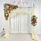 ??ransform your special day with this high-quality silk flower arch ??. Whether used indoors or outdoors