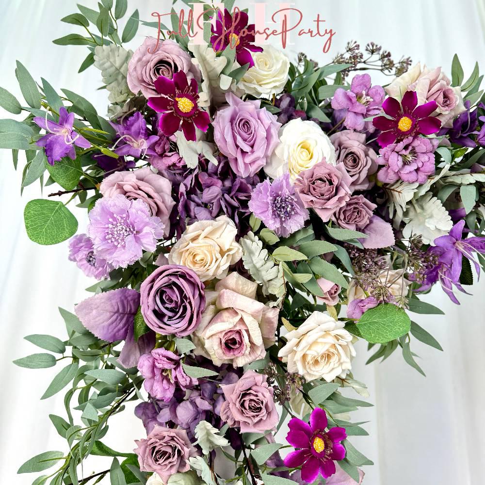 ??ransform your special day with this high-quality silk flower arch ??. Whether used indoors or outdoors