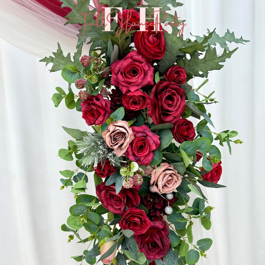 ??ransform your ceremony with this exquisite silk flower arch ??. Designed as the perfect wedding backdrop