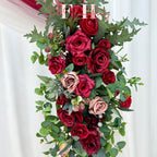??ransform your ceremony with this exquisite silk flower arch ??. Designed as the perfect wedding backdrop