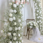 U.S. Local Stock- Baby?? Breath Flower Arches For Weddings, DIY Floral Row Arrangement, Flower Wedding Arch for Event Backdrop Decoration