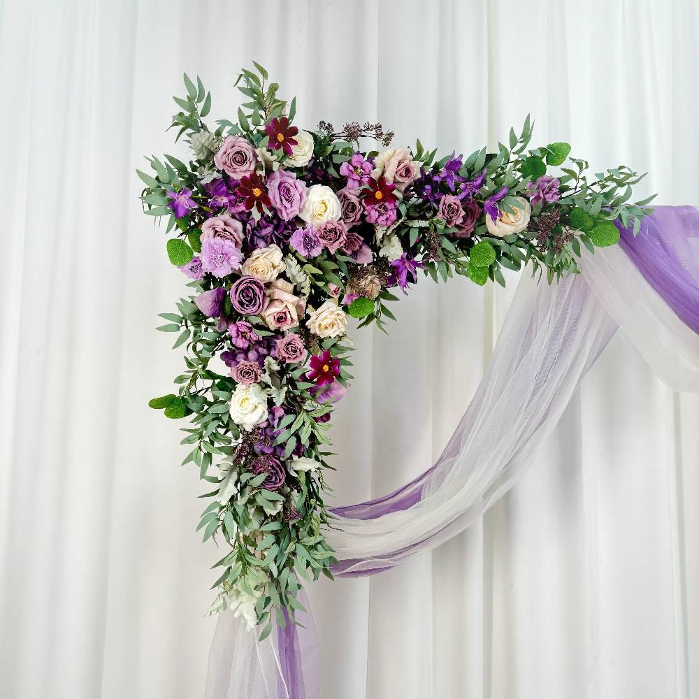??ransform your special day with this high-quality silk flower arch ??. Whether used indoors or outdoors