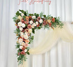 ??et this realistic silk flower arch be the centerpiece of your wedding celebration ??. The timeless color palette and graceful design bring sophistication and charm to your special day