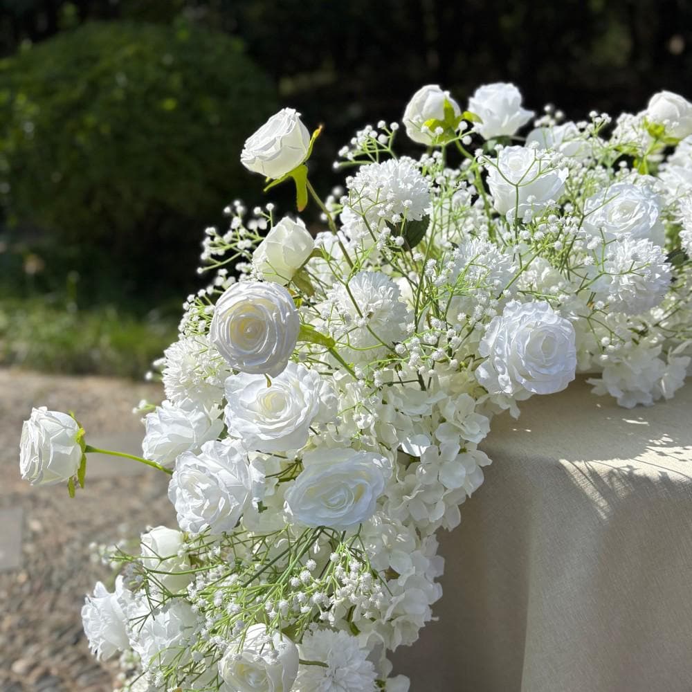 US Seller ??Baby?? Breath Garland, Wedding Arch D?cor, Table Flower Runner, Centerpiece Garland, Floral Row for Wedding Aisle