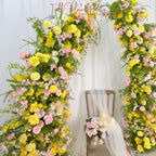 Spring Wedding Flower Arch: DIY Floral Arrangement for Backdrop