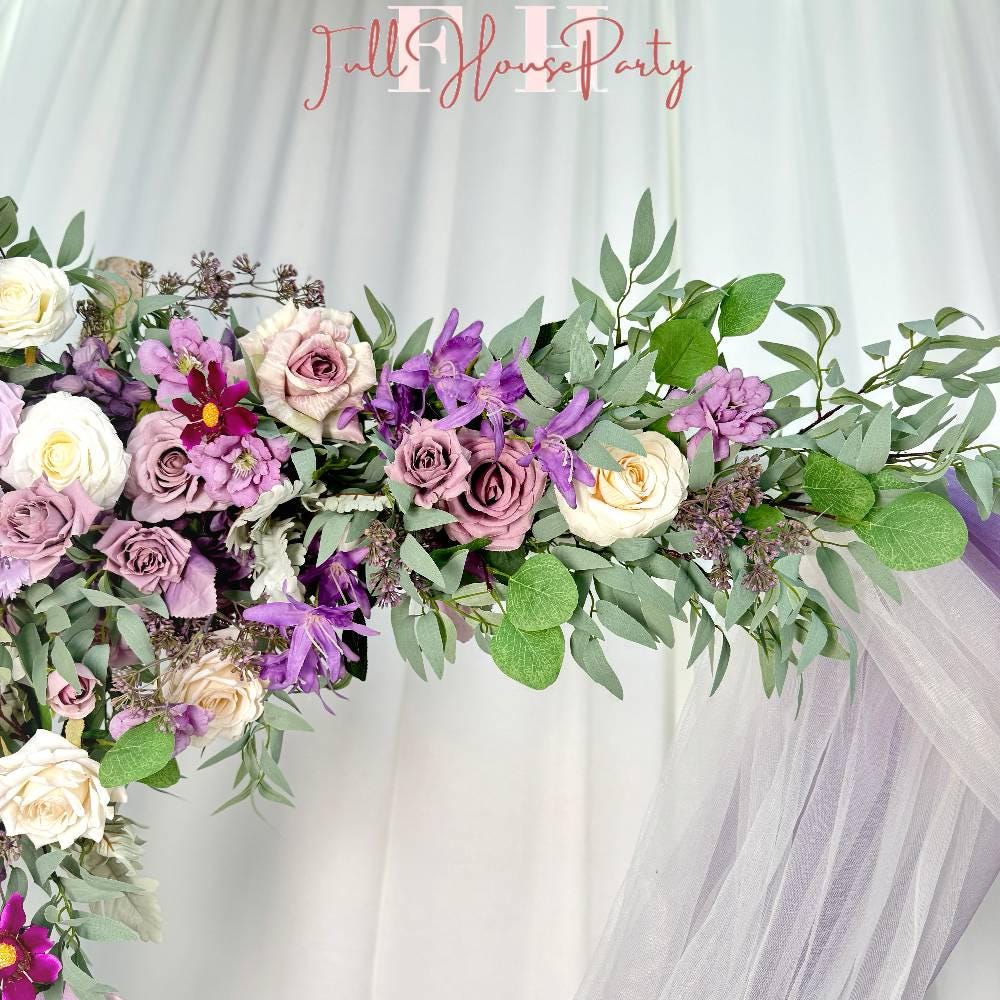 ??ransform your special day with this high-quality silk flower arch ??. Whether used indoors or outdoors