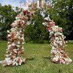 US Seller ??Fall Wedding Arch Flowers, Rustic Pastoral Floral Arrangement for Ceremony, Columns & Party Backdrop D?cor